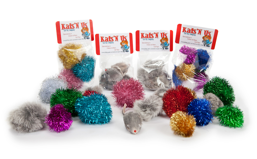 cat toy sparkle balls